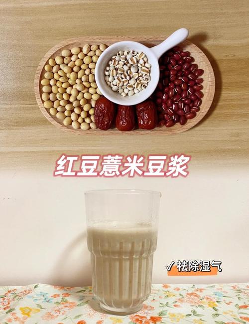 红豆薏米打成豆浆能去湿气吗