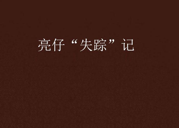 失踪小说