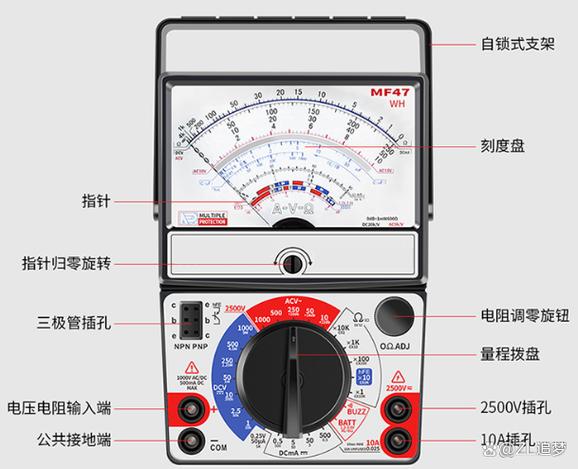 如何使用万用表教程图解