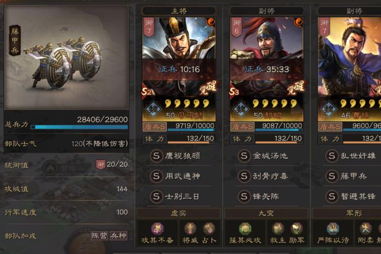 形一阵和锋矢阵哪个更适合太尉盾