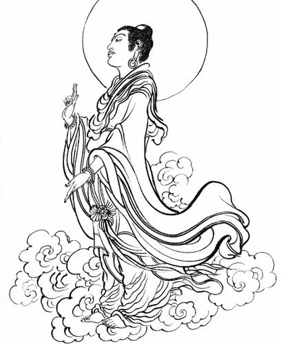 圣人图片原画