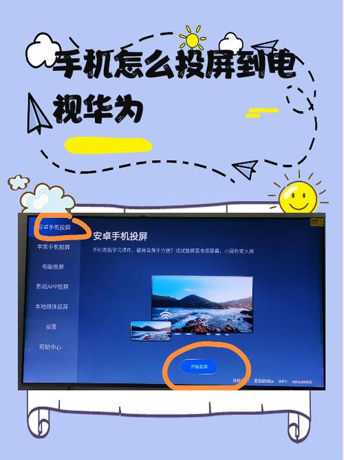 华为手机电视投屏