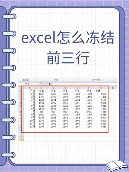 冻结窗口怎么设置冻结前三列