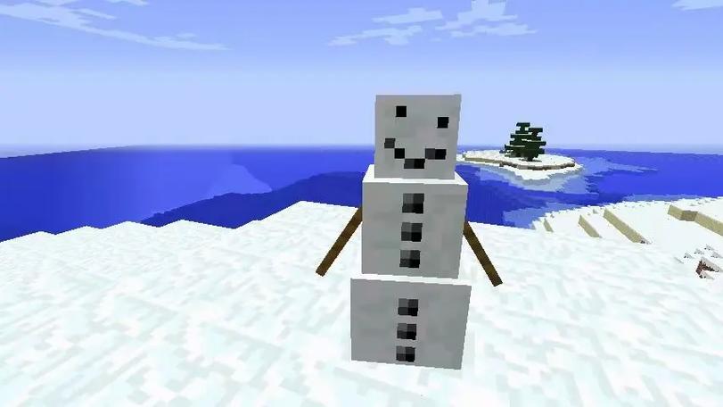 我的世界雪人