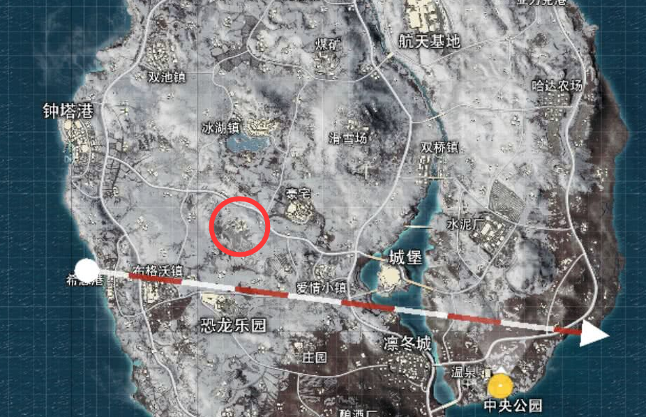 雪地最肥打野点在哪里