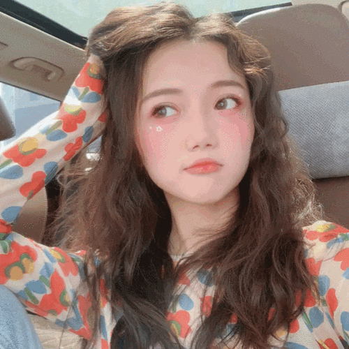 动态图片女生头像