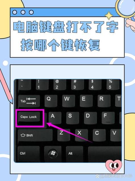 键盘打不出字怎么解锁