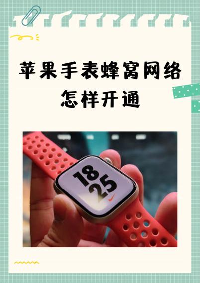 苹果手表蜂窝网络是什么意思