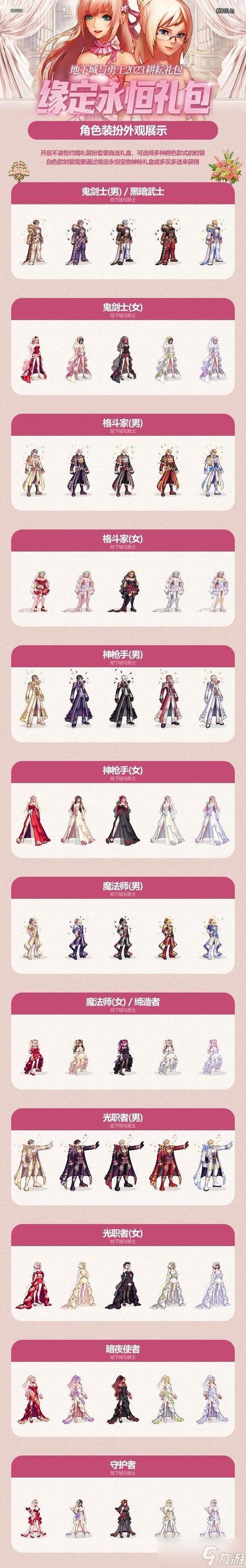 地下城与勇士手游职业介绍