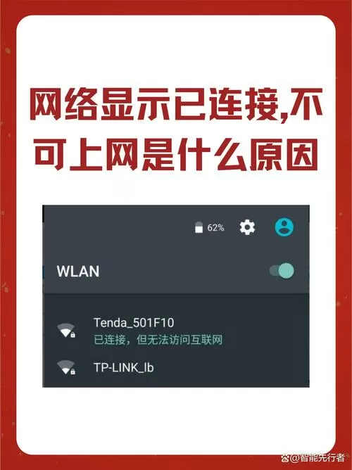 已连接不可上网是怎么回事