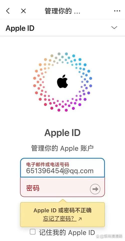 appleid密码格式要求